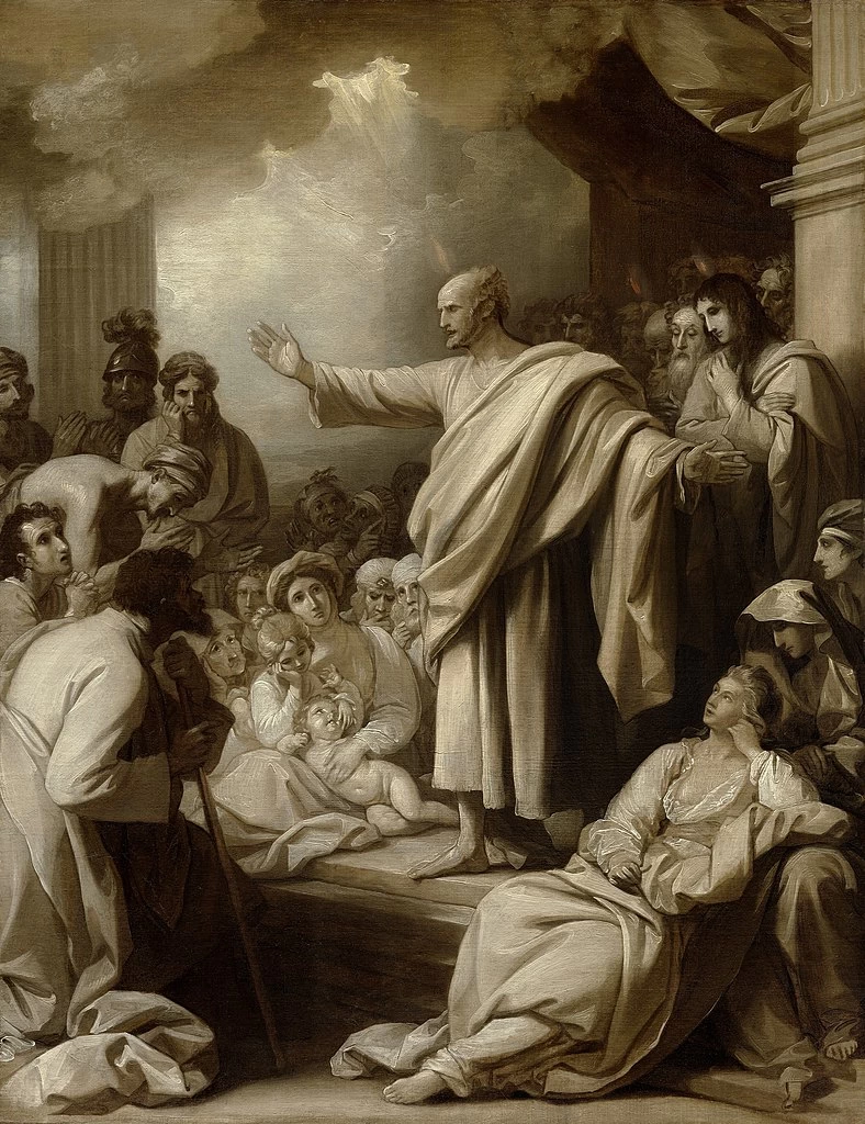 Primo sermone di San Pietro nella città di Gerusalemme - Museum of Fine Arts, Houston